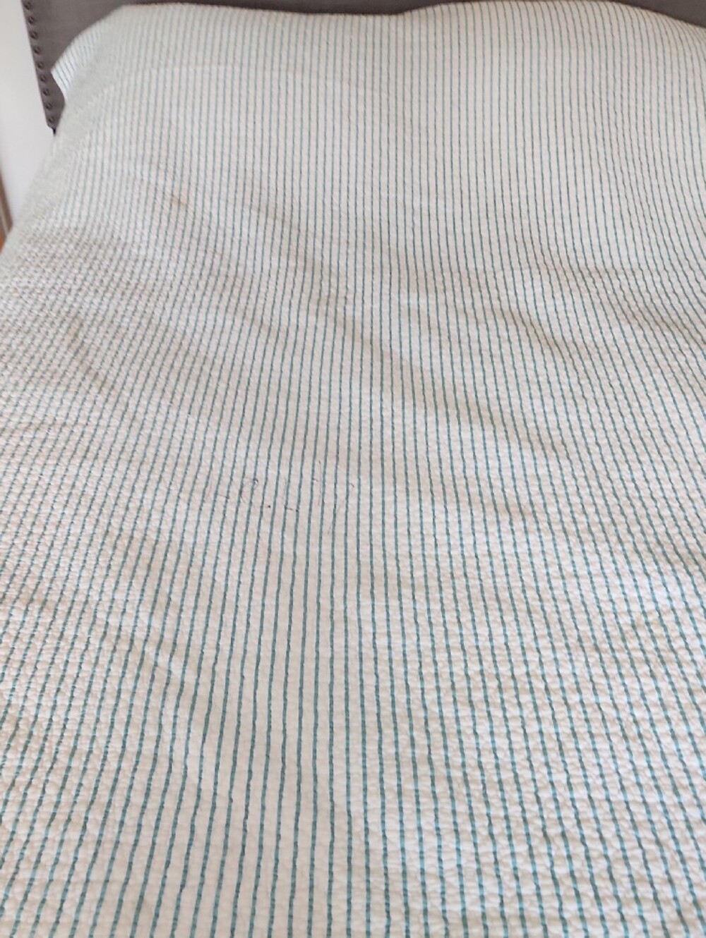 Pastel COTTON Beach Hut Quilted Coverlet - Multi-Color - Picture 4 of 7
